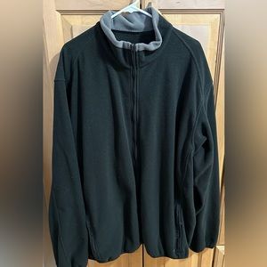 Nike Big Man's Black Thermal Fleece Jacket 2XL